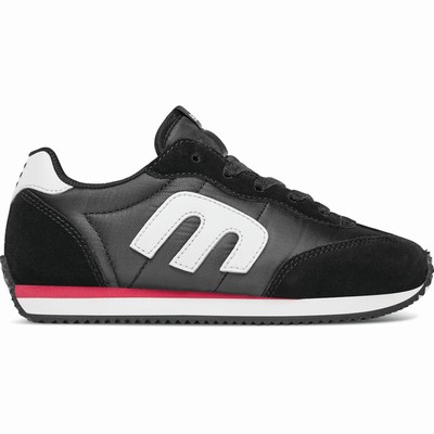 Tenis Etnies LO-CUT CB Negros/Blancos Para Niño MX347-LXZ